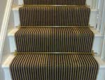 Jute Carpet Runner on Stairs