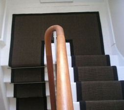 Sisal Chocolate U Shaped Landing Sisal Chocolate U Shaped Landing