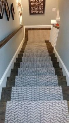 different patterns on stair runners